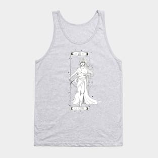 Tarot cards : Justice Tank Top